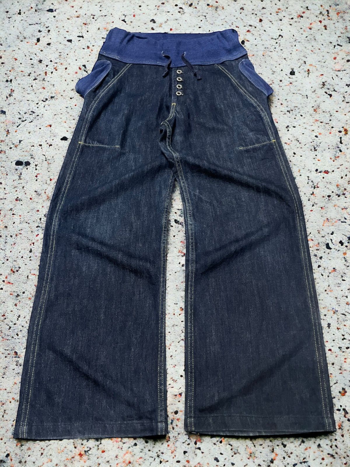 KAPITAL FUKUOKA | . 5ozマグパイデニムオリーブワンピース