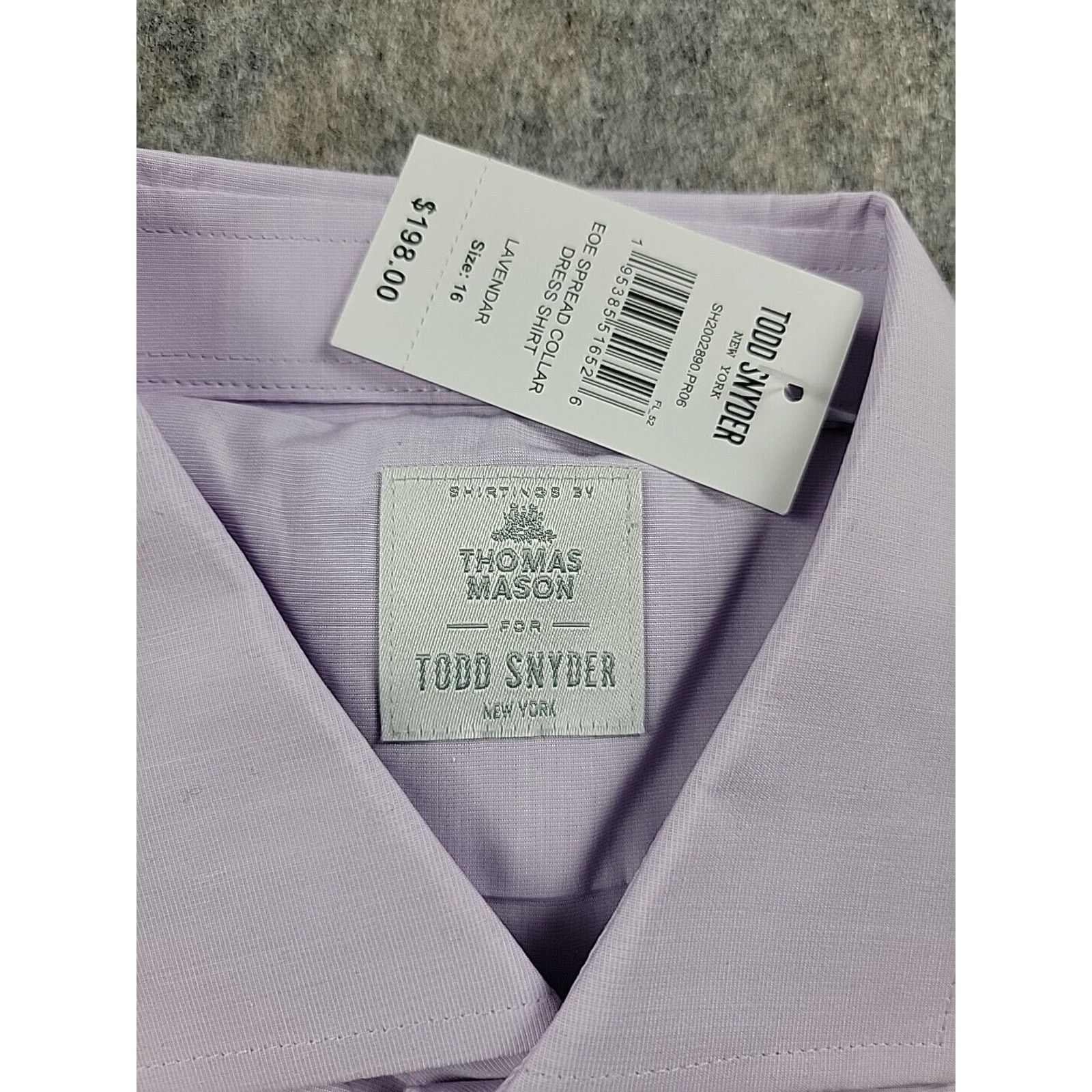 Todd Snyder Todd Snyder Thomas Mason Button Up Dress Shirt size 16 Size US S / EU 44-46 / 1 - 4 Thumbnail