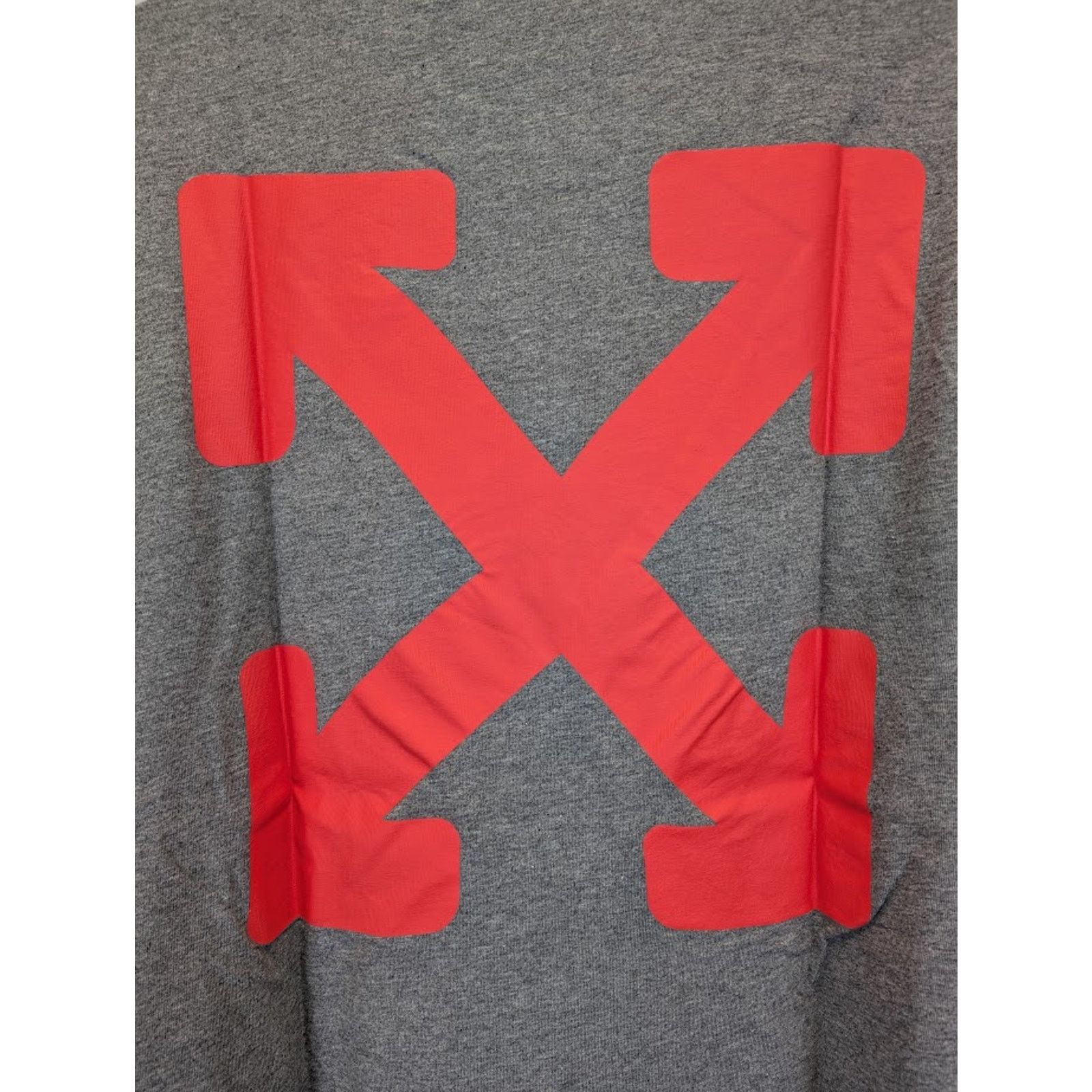 Off-White o1rshd1 Emotion Arrow Over Skate Shirt in Gray Size US M / EU 48-50 / 2 - 10 Thumbnail