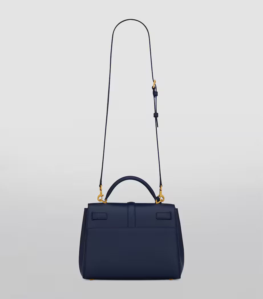 Saint Laurent Paris o1bcso1str0325 Size: OS/Le Fermoir Top Handle Bag in Blue Size ONE SIZE - 2 Thumbnail