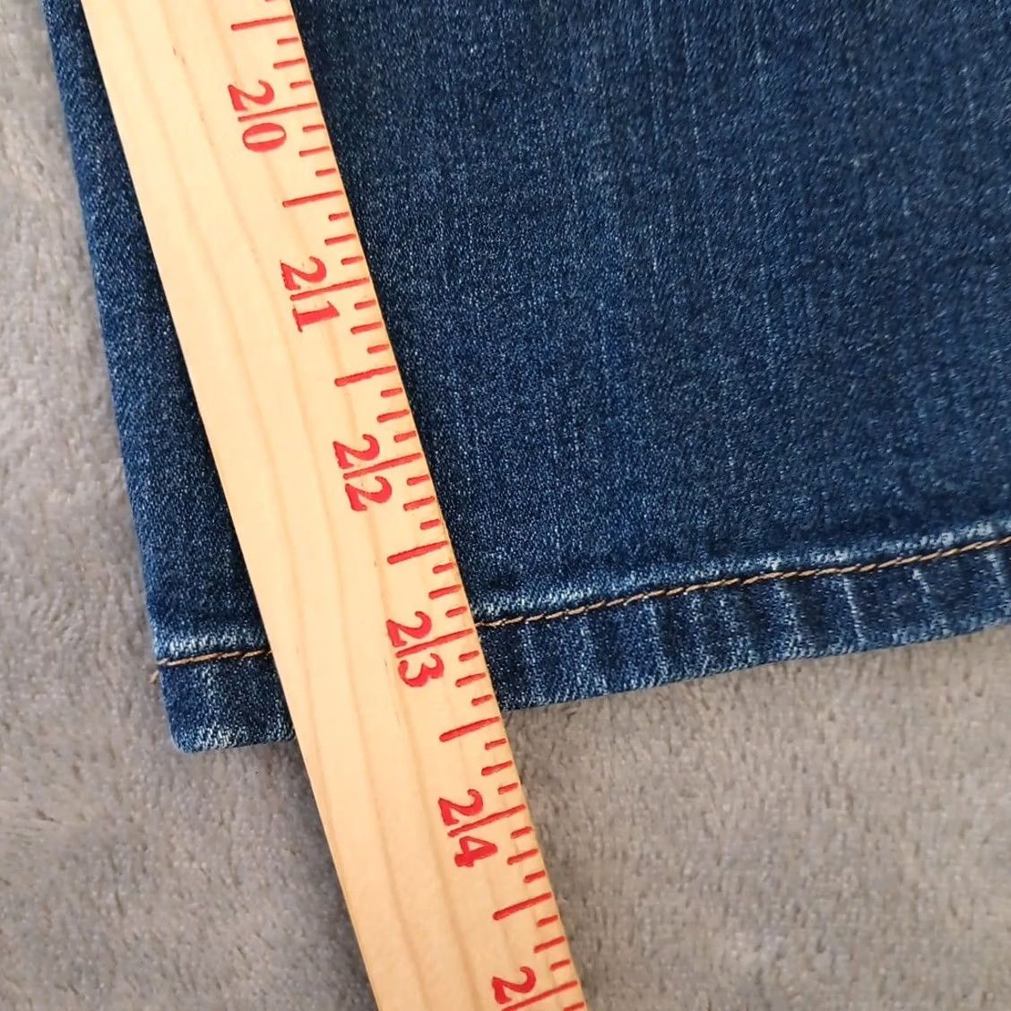 J. Jill J. Jill Ankle Jeans Womens Size 12P Blue Medium Wash Stretch 31x23 Mid Rise - Vintage Size 34" / US 12 / IT 48 - 4 Thumbnail