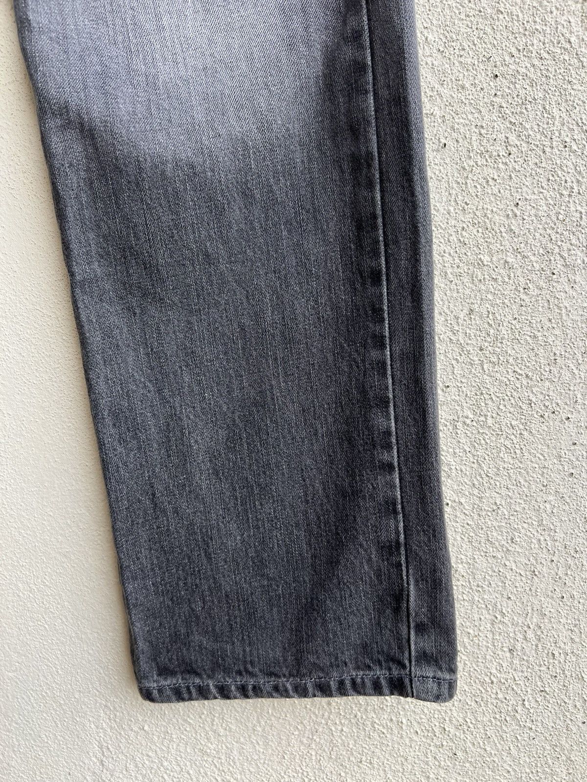 Designer ALGONQUINS Japan Distressed Punk Design Poem Denim Size US 32 / EU 48 - 13 Thumbnail