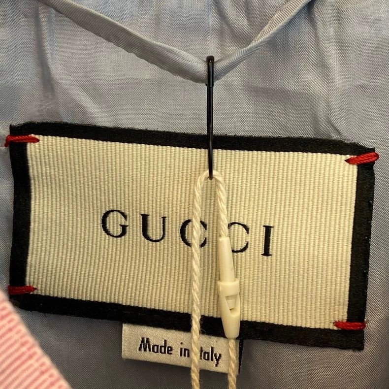 Gucci Gucci Blue and pink striped tweed gold buckle small fragran Size M / US 6-8 / IT 42-44 - 3 Thumbnail