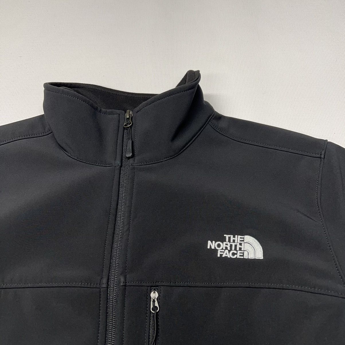 The North Face The North Face Jacket Black Windwall Coat Fleece Soft Shell Size US L / EU 52-54 / 3 - 3 Thumbnail