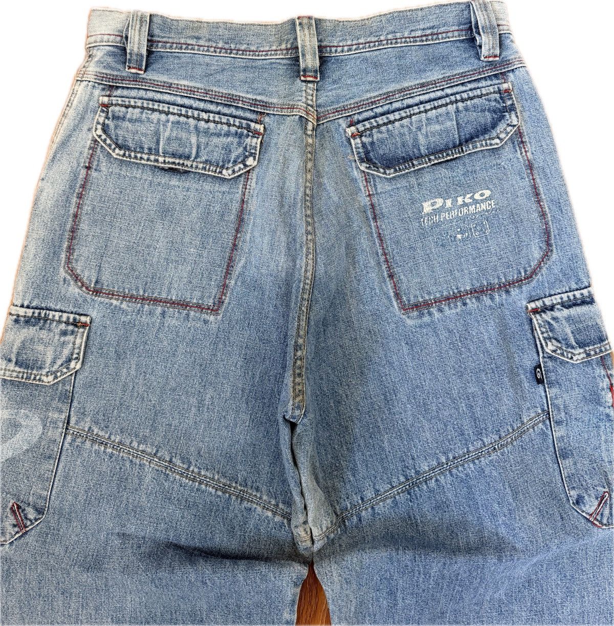 Other Piko Surfwear Skateboard Cargo Baggy Jeans Size US 33 - 3 Thumbnail