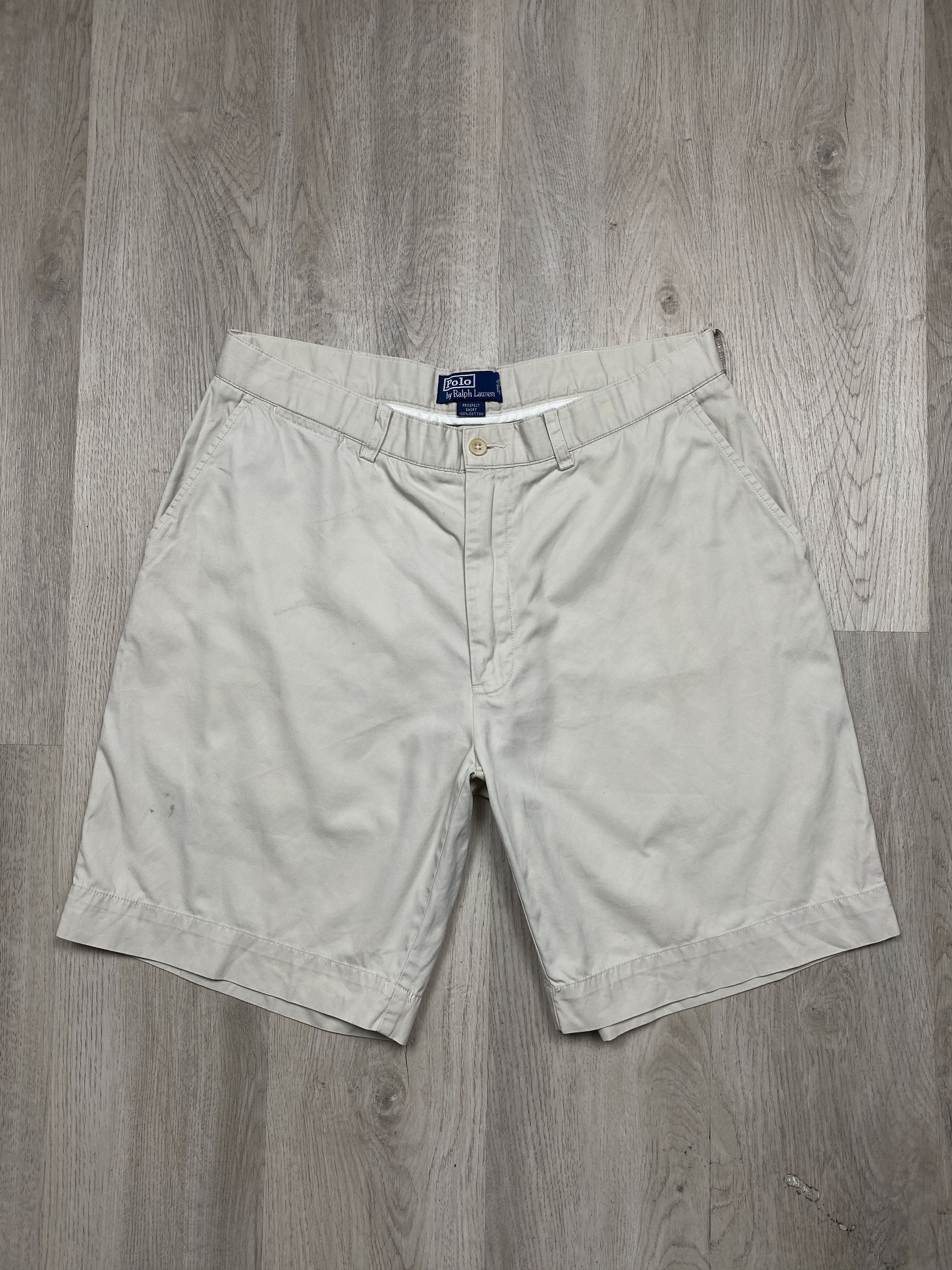Polo Ralph Lauren × Ralph Lauren × Vintage Polo Ralph Lauren Vintage Mens Prospect Chino Shorts Size US 36 / EU 52 - 1 Thumbnail