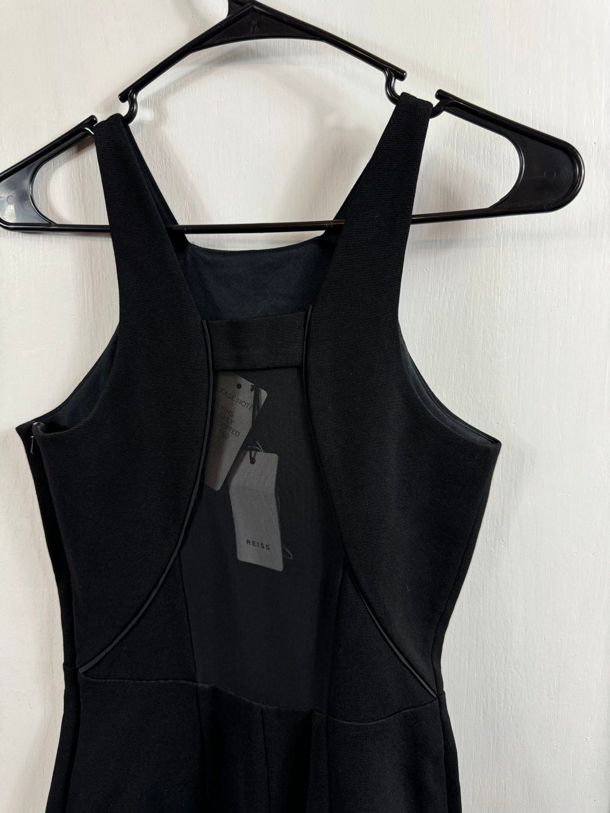 Reiss REISS Angelica sheer back dress bodycon cocktail LBD dress Size S / US 4 / IT 40 - 5 Thumbnail