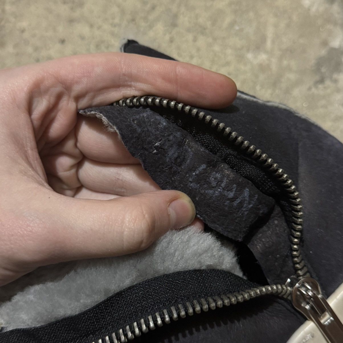Rick Owens F/w 13? Rick owens sample fur ramones Size US 9 / EU 42 - 10 Thumbnail