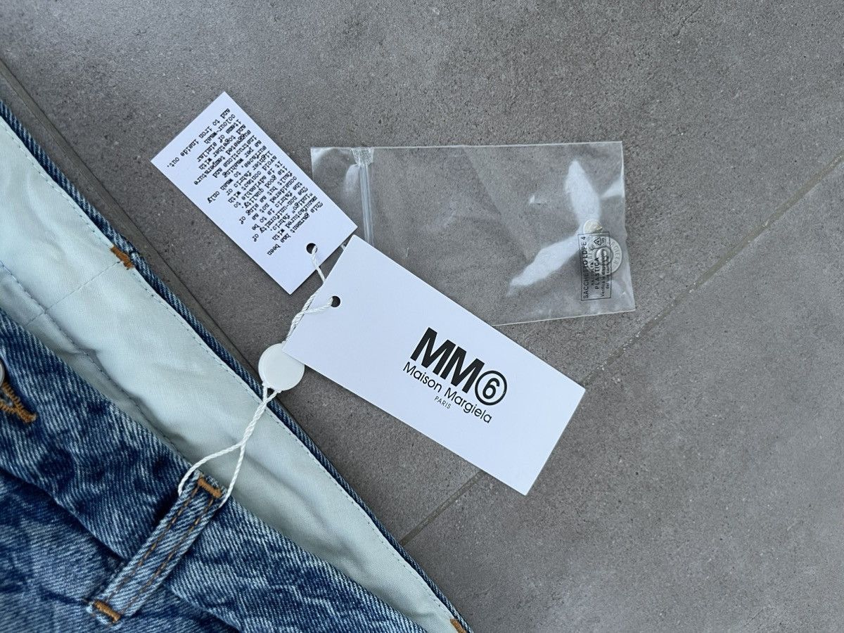 Maison Margiela !DS! SS22 Maison Margiela SnakeSkin Blue Pattern Denim Pants Size US 34 / EU 50 - 21 Thumbnail