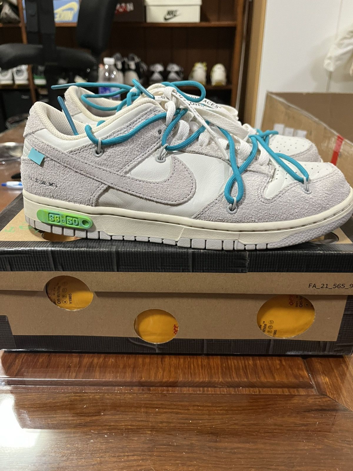 Nike × Off-White Off white dunk lot 36 Size US 9 / EU 42 - 2 Thumbnail