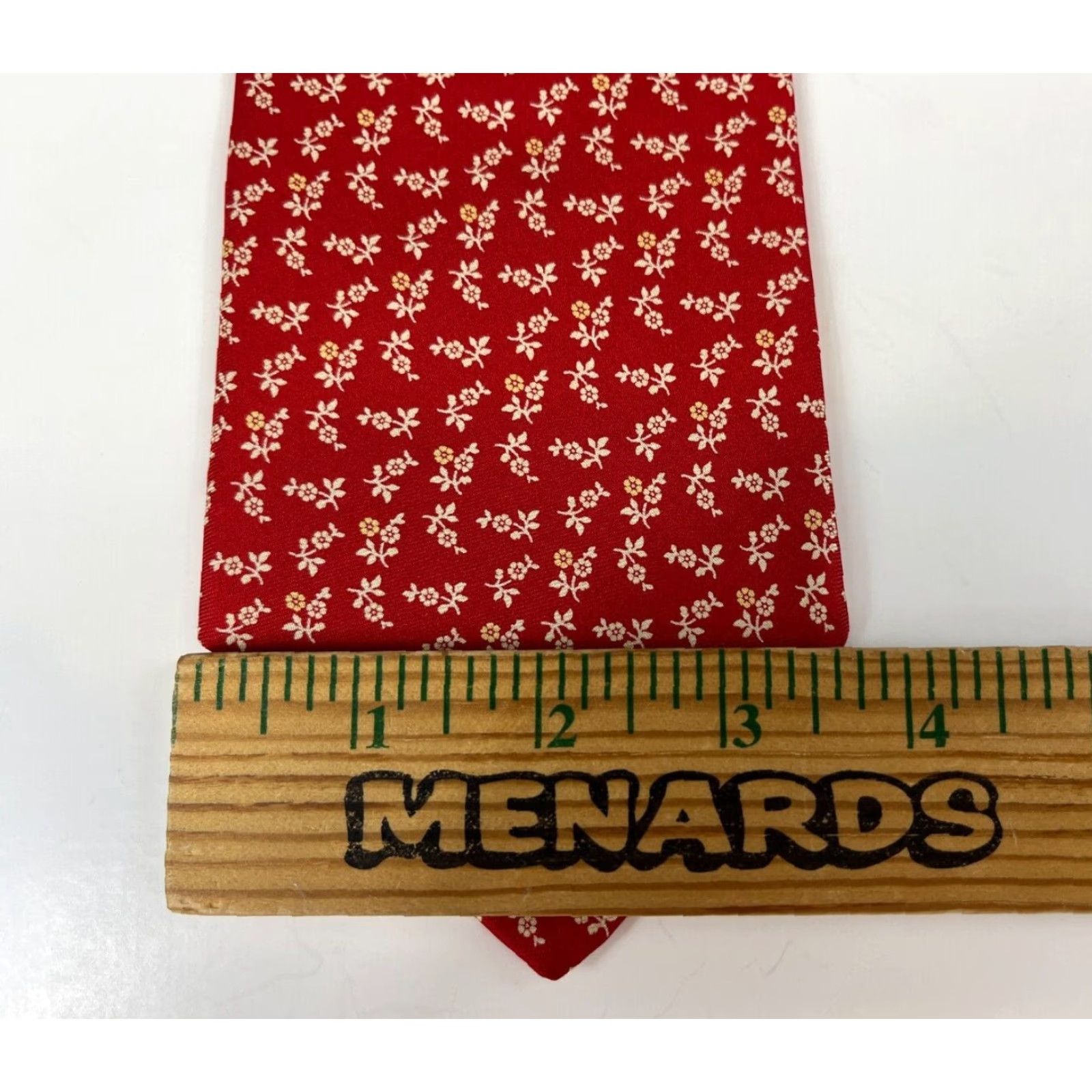 Brooks Brothers VINTAGE Brooks Brothers Makers Silk Tie Floral Hand Made in USA Size ONE SIZE - 8 Thumbnail