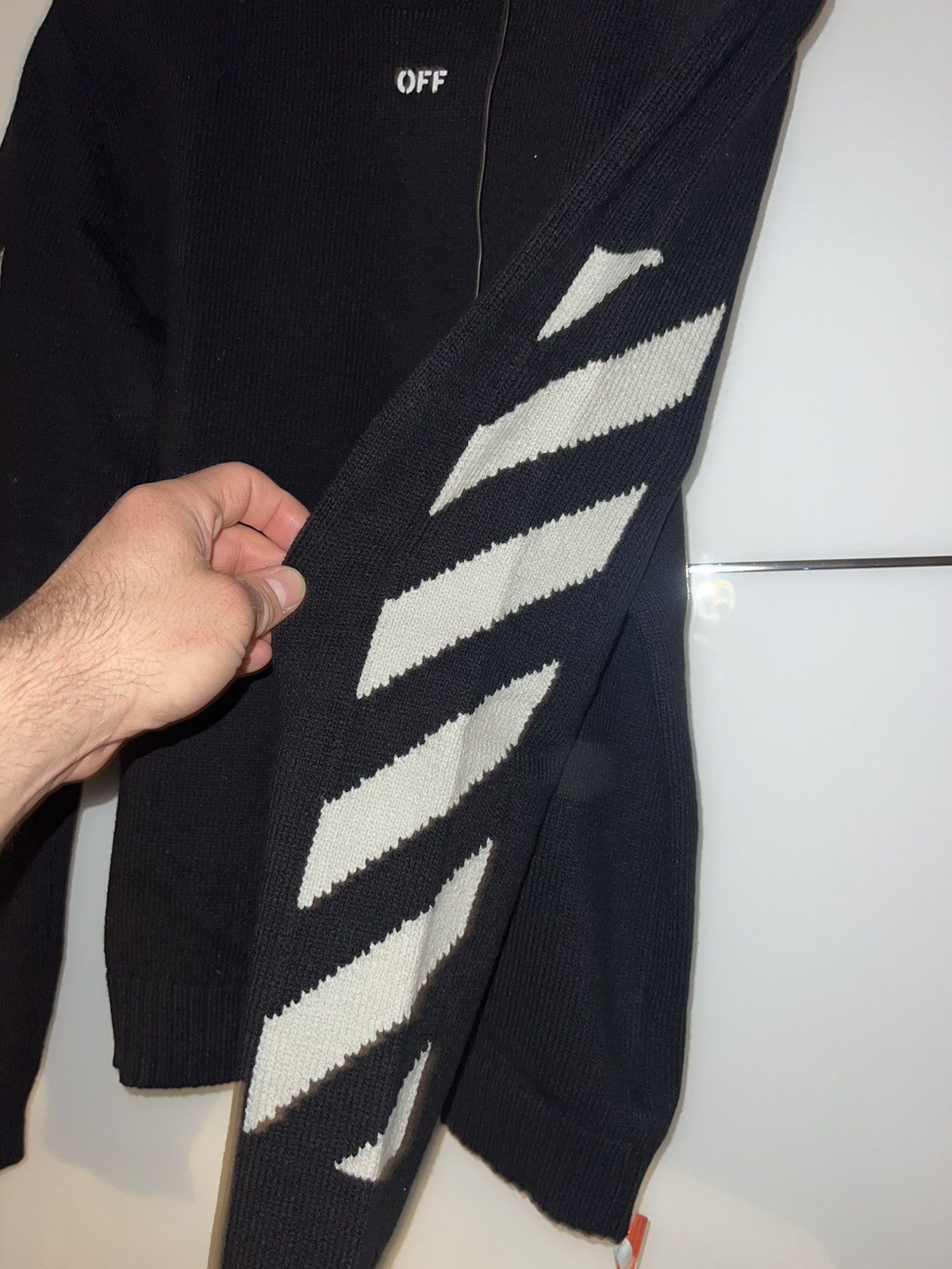 Off-White Off-White Knitwear Crewneck Size US XXL / EU 58 / 5 - 9 Thumbnail
