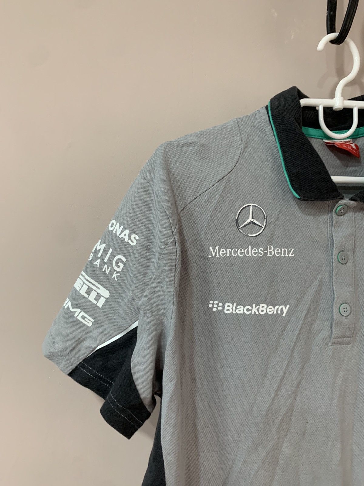 Mercedes-Benz × Puma Mercedes Benz Petronas racing formula one F1 puma polo shirt Size US L / EU 52-54 / 3 - 3 Thumbnail