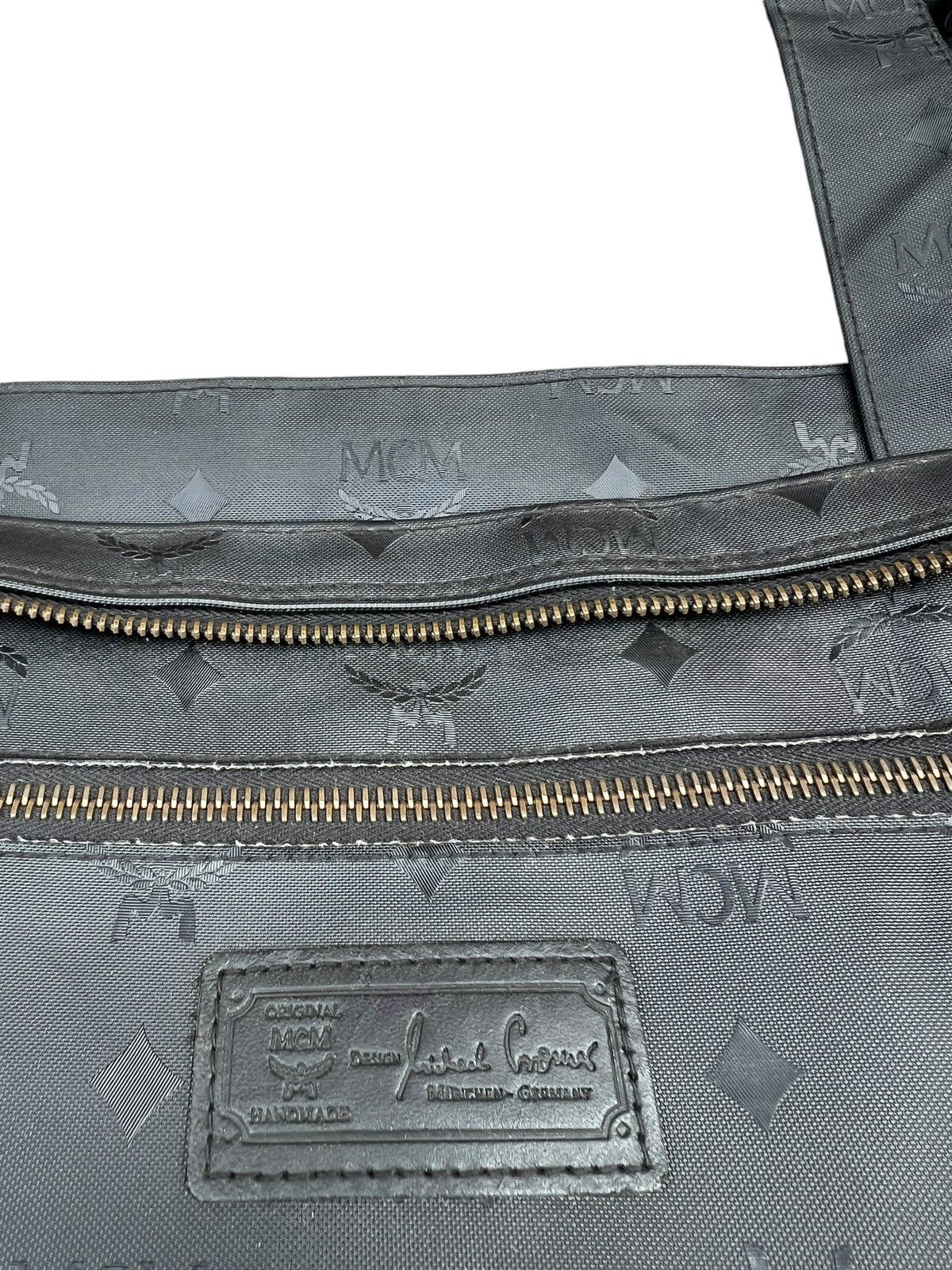 MCM Vintage MCM Handmade Germany Black Monogram Tote Bag Size ONE SIZE - 22 Thumbnail