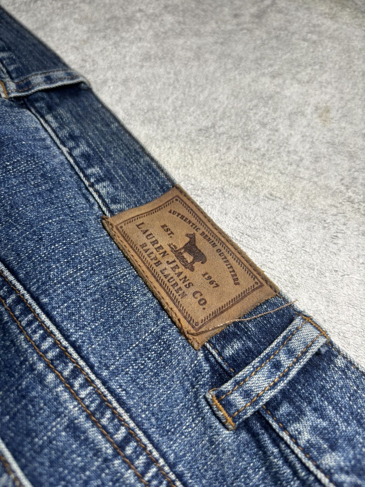 Lauren Ralph Lauren LRL lauren ralph lauren jeans flared baggy Size US 36 / EU 52 - 7 Thumbnail