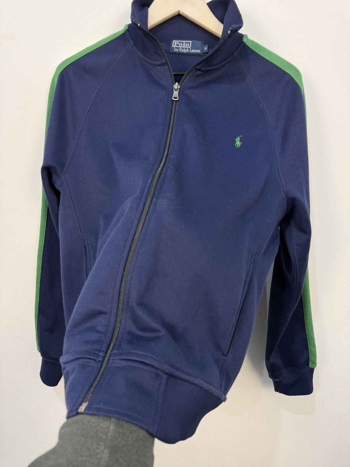 Polo Ralph Lauren Polo Ralph Lauren Vintage Zip Blue Sweatshirt Size US S / EU 44-46 / 1 - 6 Thumbnail