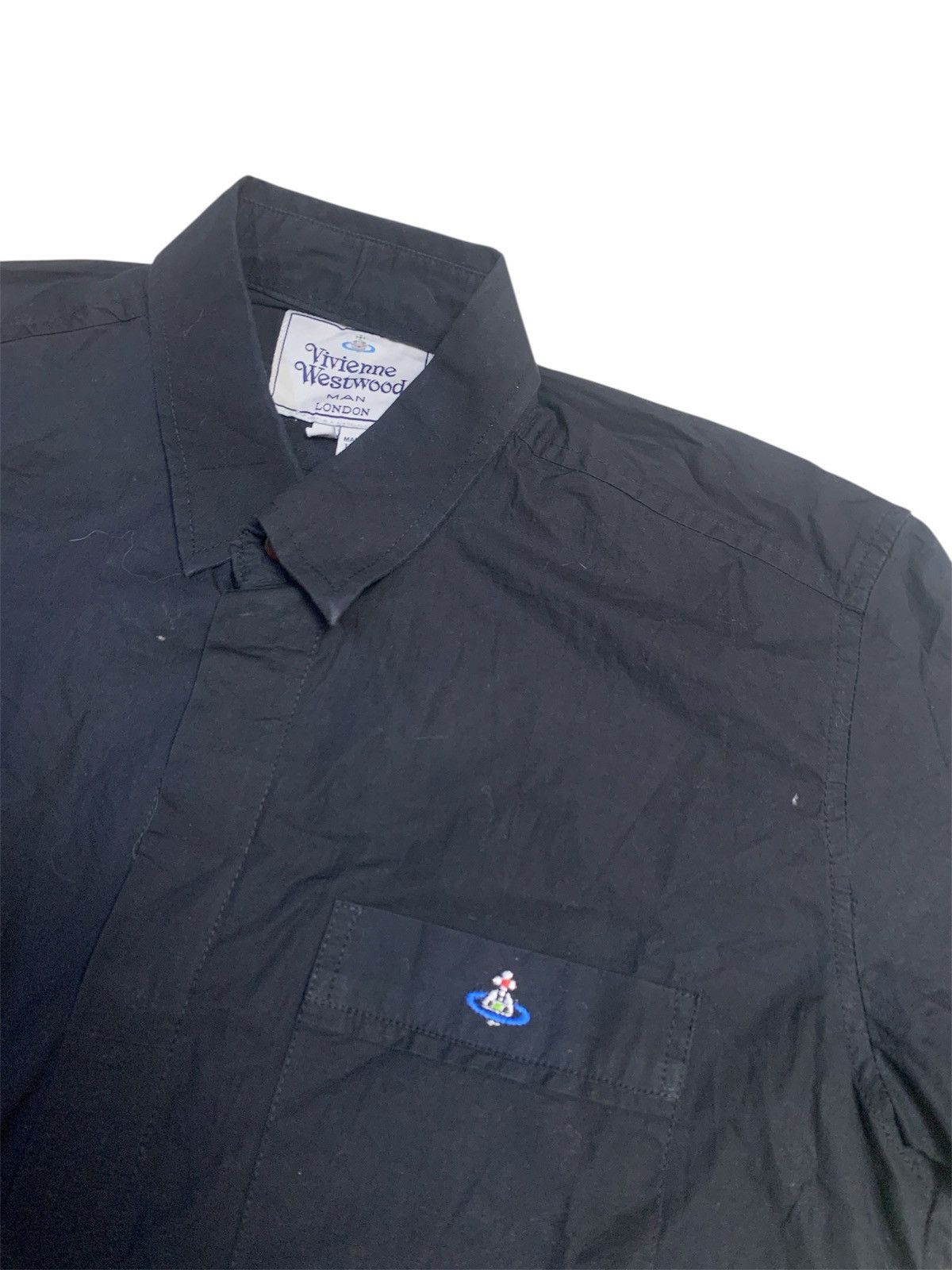 Vivienne Westwood Vivienne Westwood Man Black Short Shirt Size US L / EU 52-54 / 3 - 2 Thumbnail
