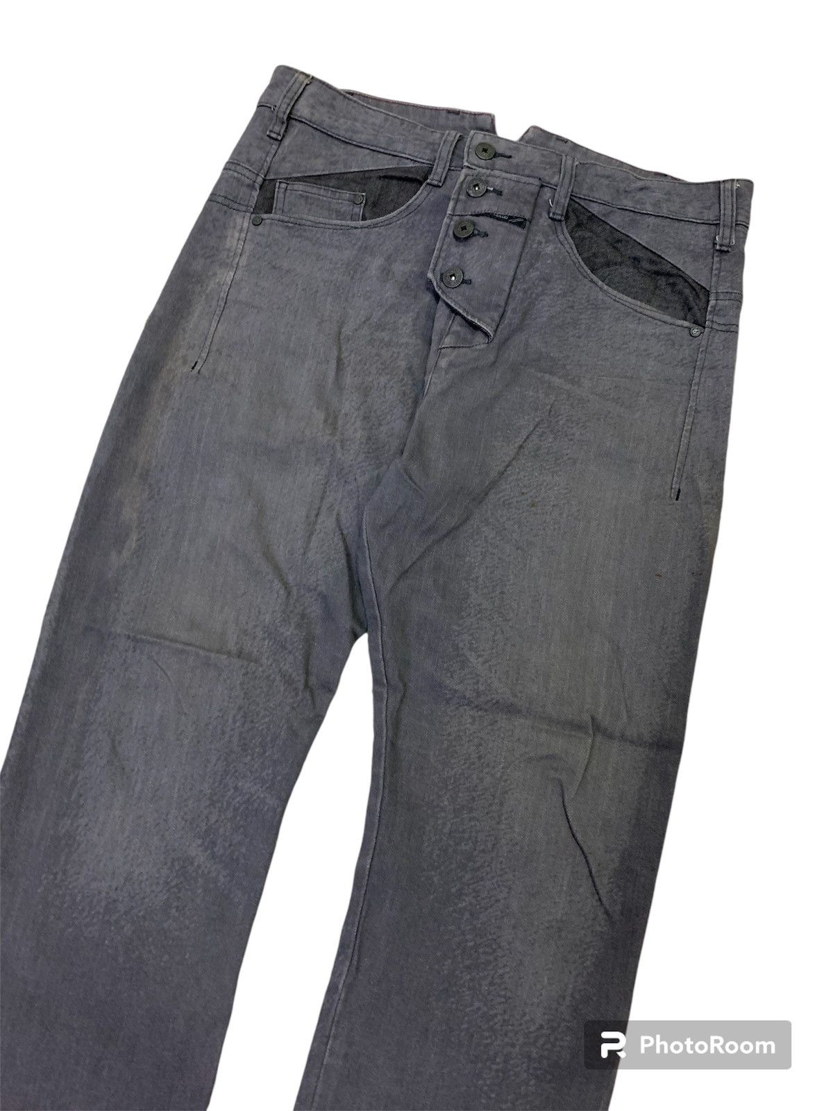 Marithe + Francois Girbaud Vintage Marithe Francois Girbaud fly flap gear Pant Size US 33 - 4 Thumbnail