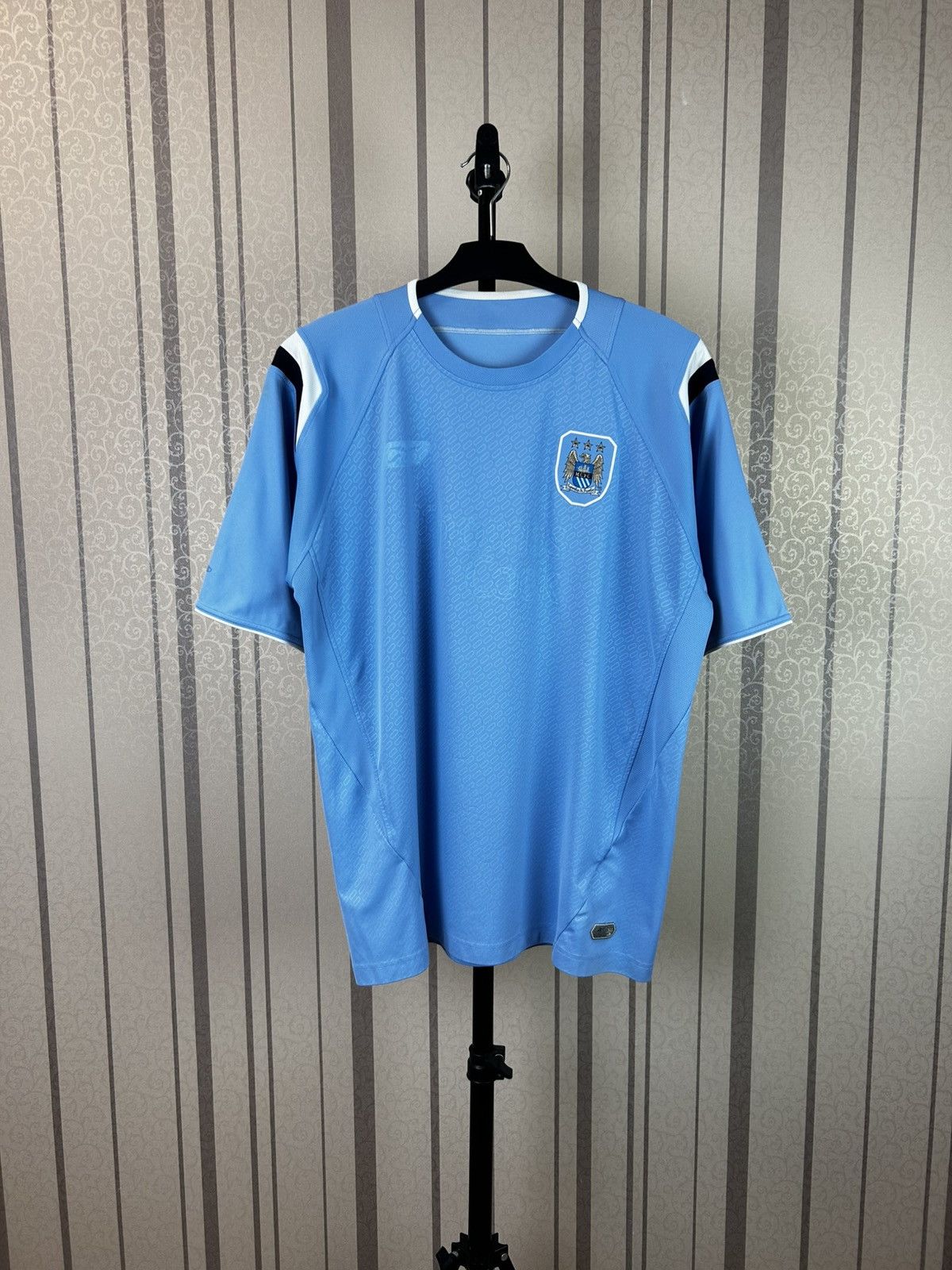 Reebok 2004-05 Manchester City Home Football Shirt Jersey Soccer Size US XL / EU 56 / 4 - 1 Thumbnail