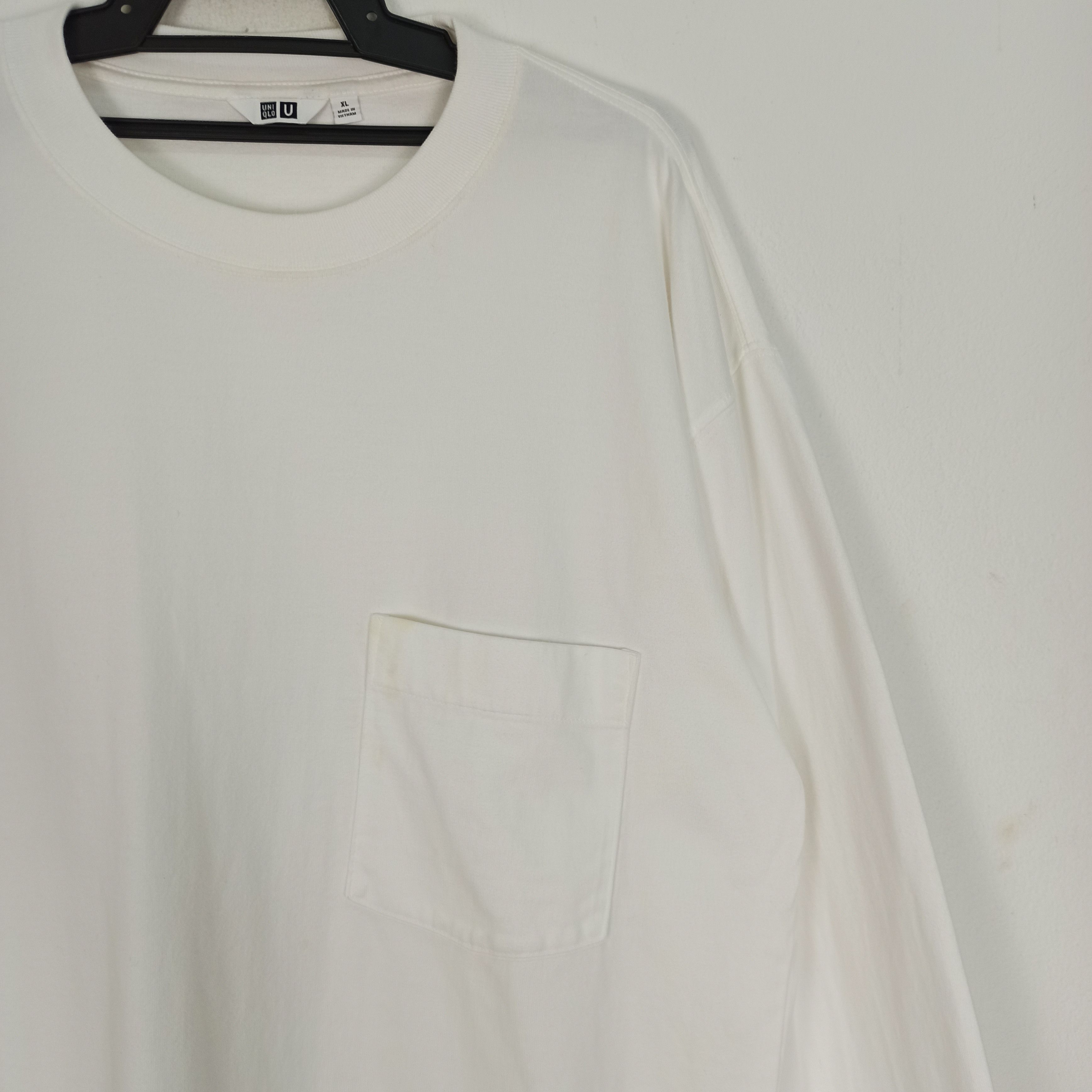 Lemaire × Uniqlo Lemaire X Uniqlo Single Pocket Long Sleeve Tshirt Size US XL / EU 56 / 4 - 3 Thumbnail