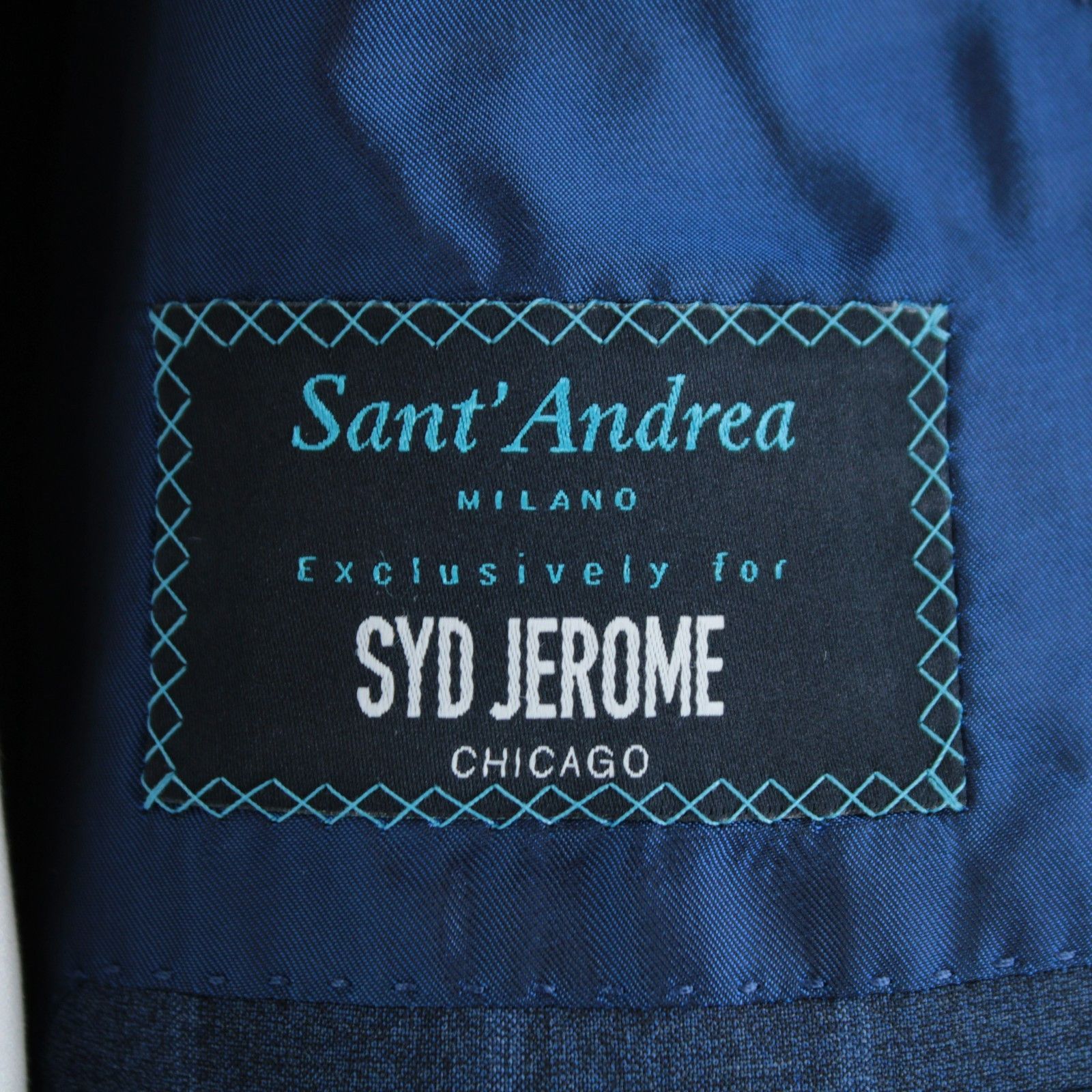 Other Sant'Andrea Suit Size US 36 Regular in Blue Size 36R - 9 Thumbnail