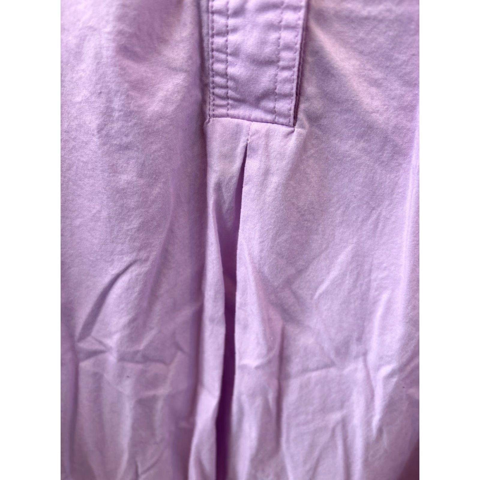 Vintage J. Peterman Shirt Dress Purple Pink XL Long Sleeve Buttondown Cotton Pullover 3/4 Length Casual Workwear Size XL / US 12-14 / IT 48-50 - 6 Thumbnail