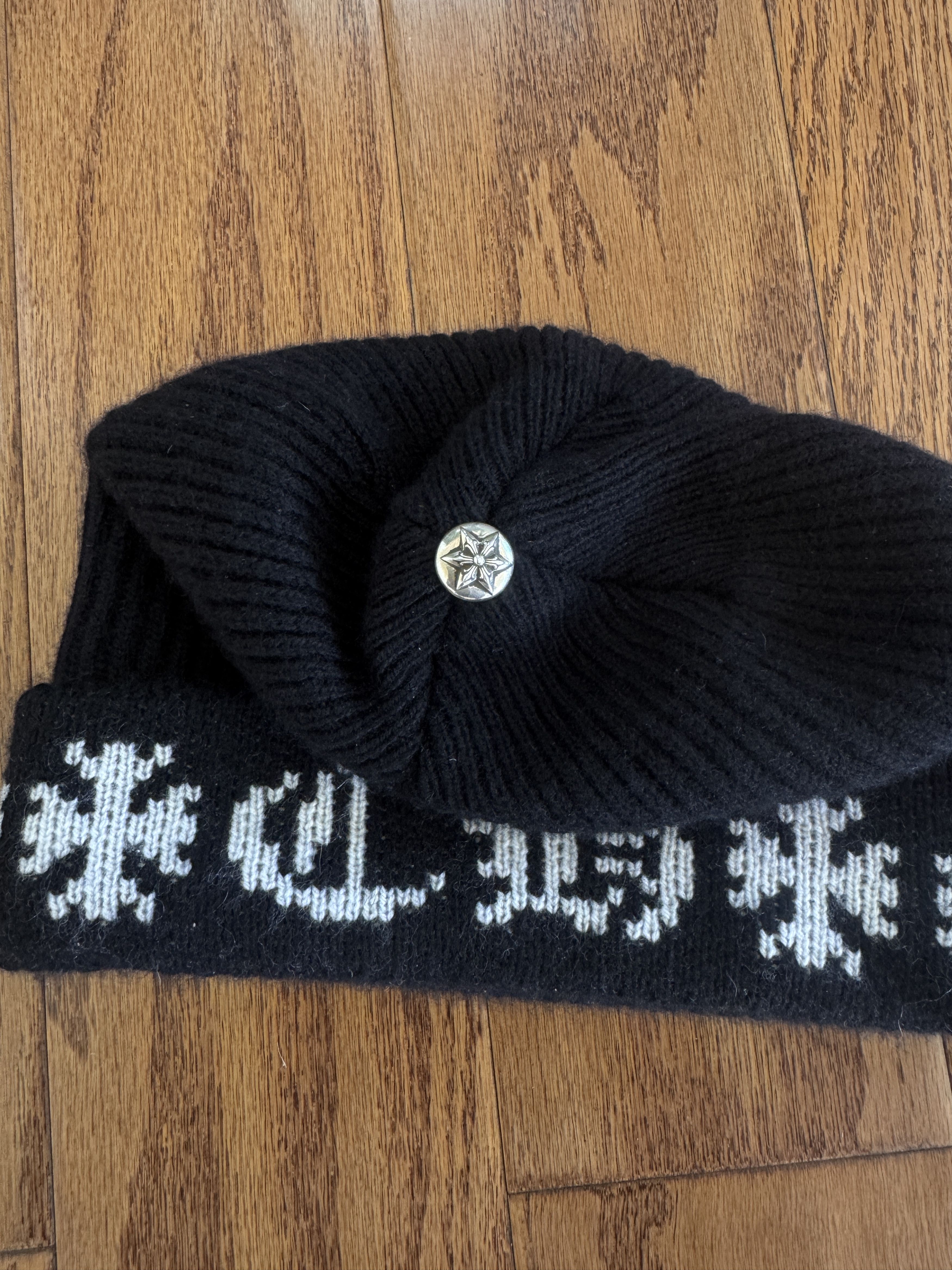 Chrome Hearts Chrome Hearts Cashmere Beanie Size ONE SIZE - 5 Thumbnail