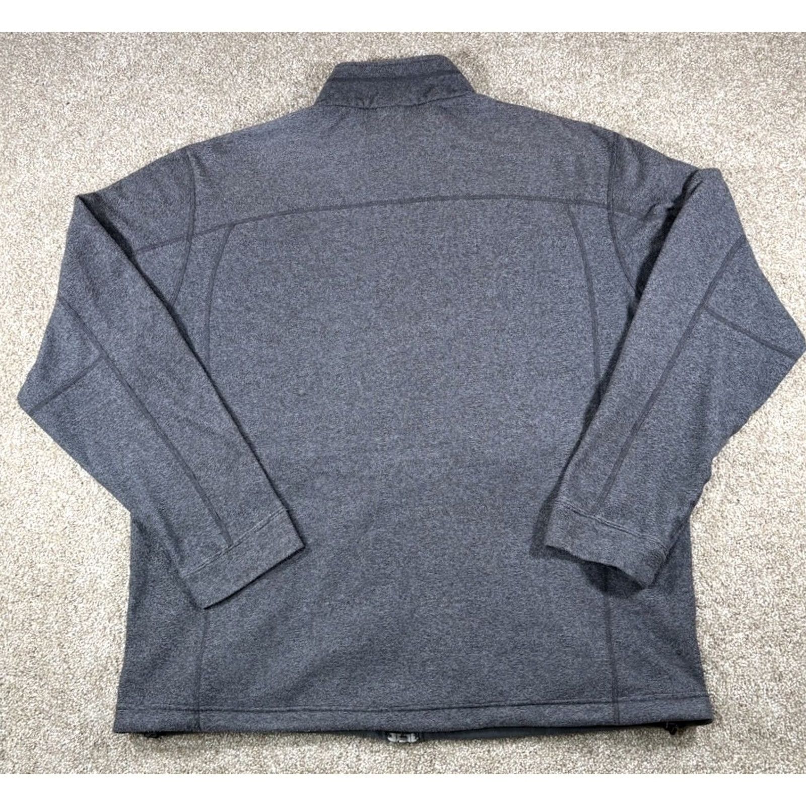 Vintage REI Full Zip Fleece Jacket Dark Gray Outdoor Hiking Inner Pockets Men’s XL Size Gray Zip Jacket Fleece Outdoor Mens XL Size US XL / EU 56 / 4 - 5 Thumbnail