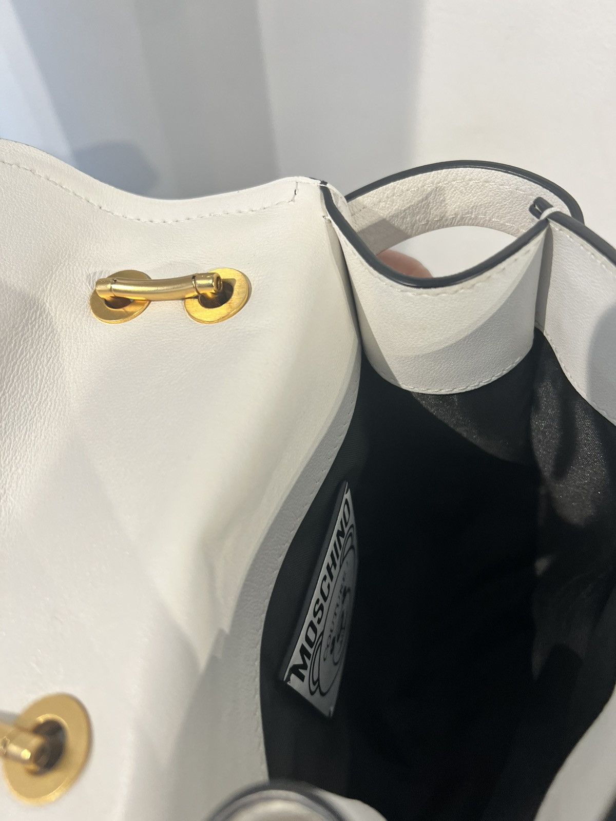 Moschino Rare Moschino Teddy Hidden Lock Two Way Bag ~ Authentic Size ONE SIZE - 11 Thumbnail