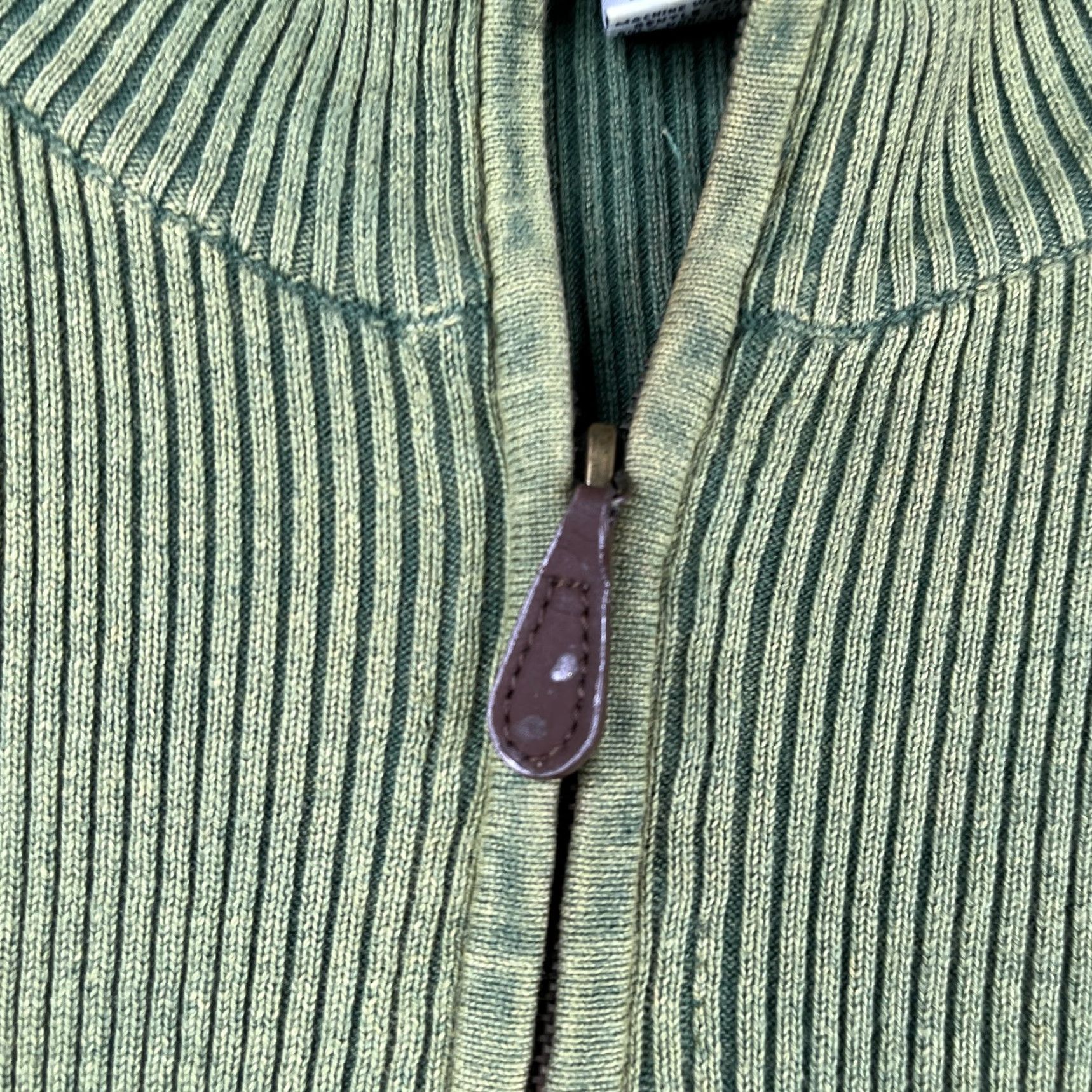 Levi's Levi's Sweater Mens 2XL Green 1/4 Zip Ribbed Stretch Pullover Crew Neck Size US XXL / EU 58 / 5 - 3 Thumbnail