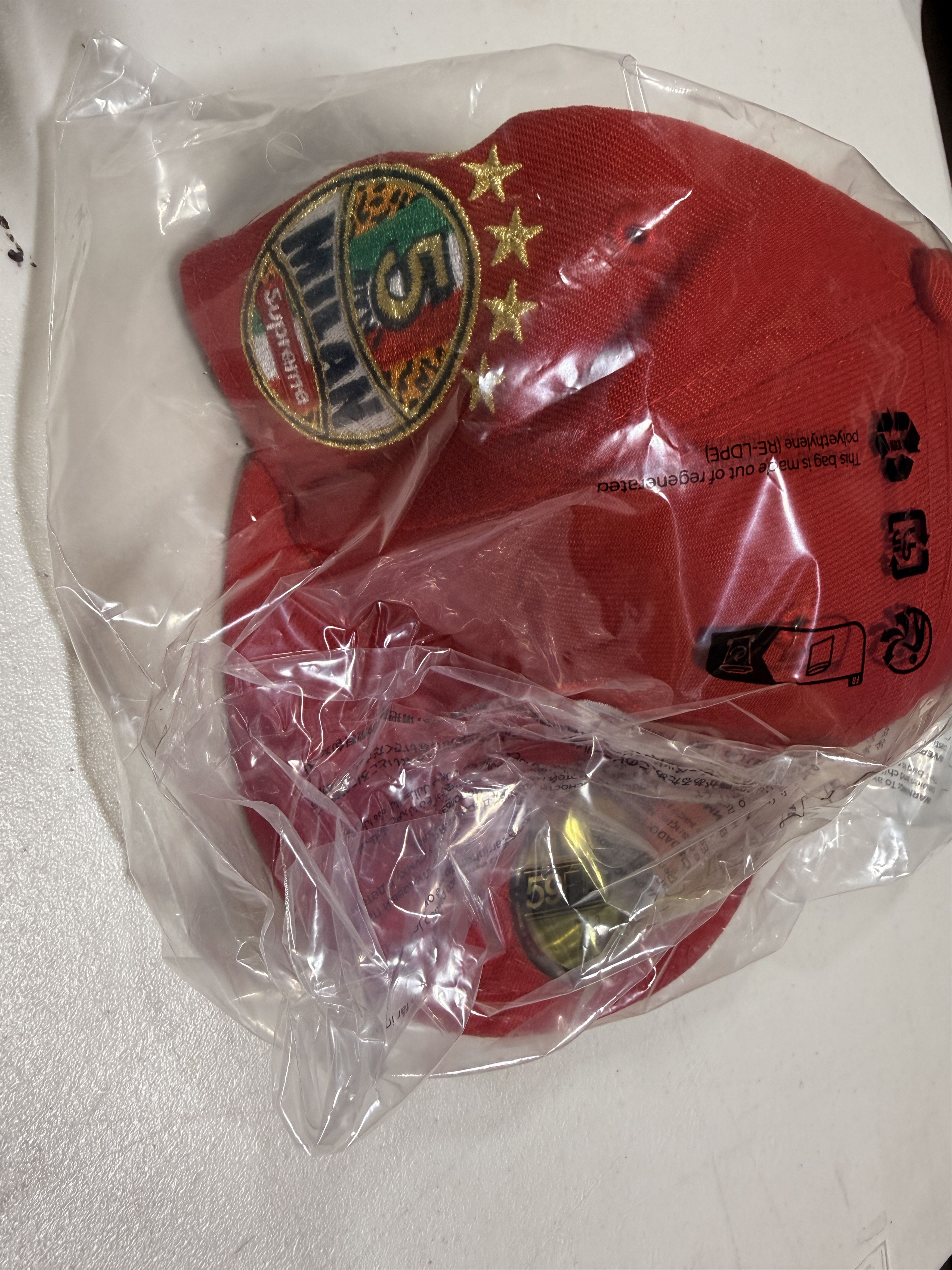 Supreme Supreme Shop Box Logo New Era 59Fifty Fitted Hat Red 7 1/2 Size ONE SIZE - 4 Thumbnail