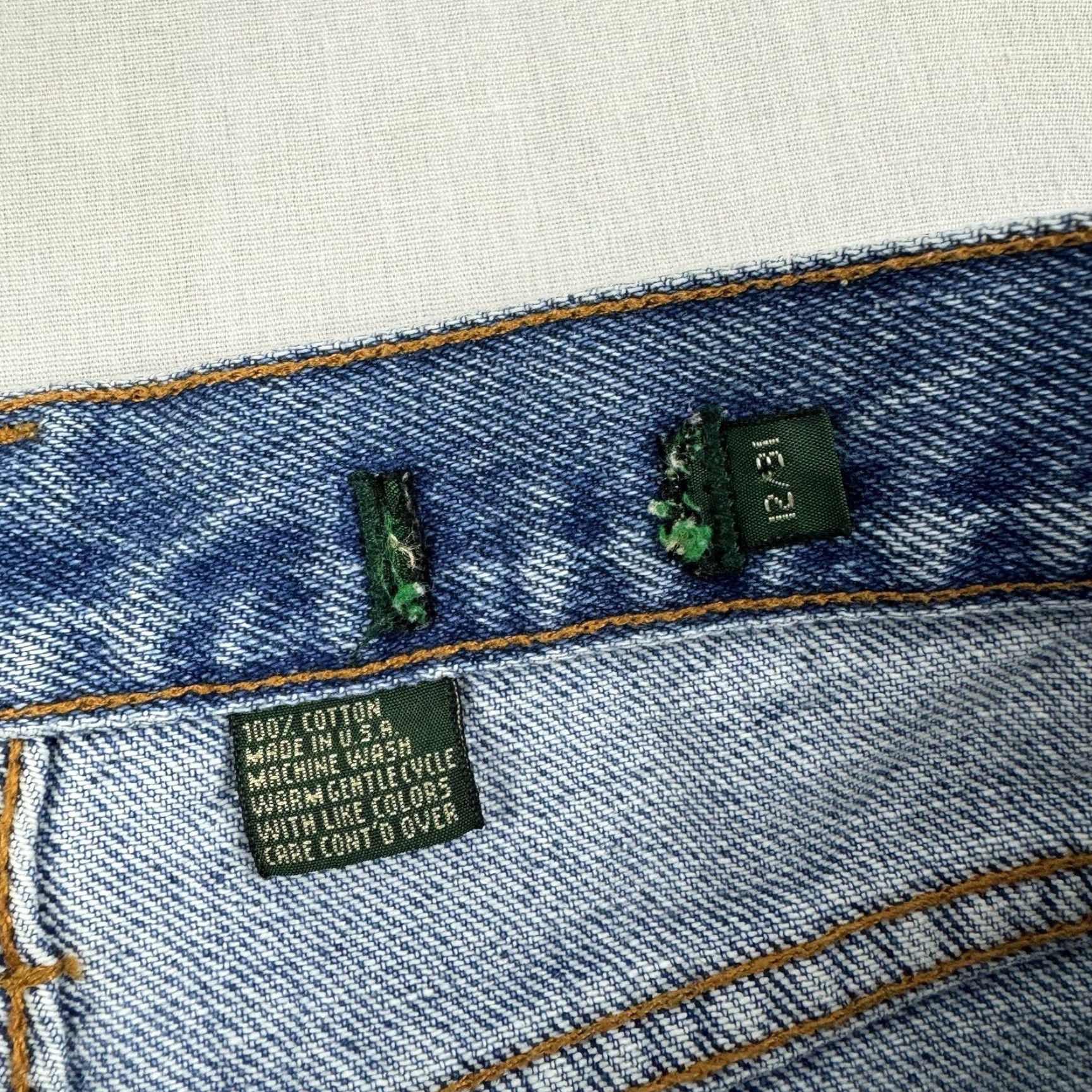 J.Crew VINTAGE J.CREW Jeans Womens 12 Blue High Rise Mom 90s USA Hipster Size 34" / US 12 / IT 48 - 3 Thumbnail