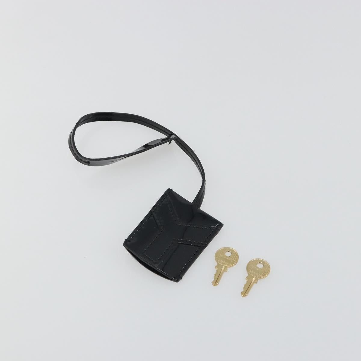 Saint Laurent Paris SAINT LAURENT Hand Bag Patent Leather Black Gold Auth Size ONE SIZE - 11 Thumbnail