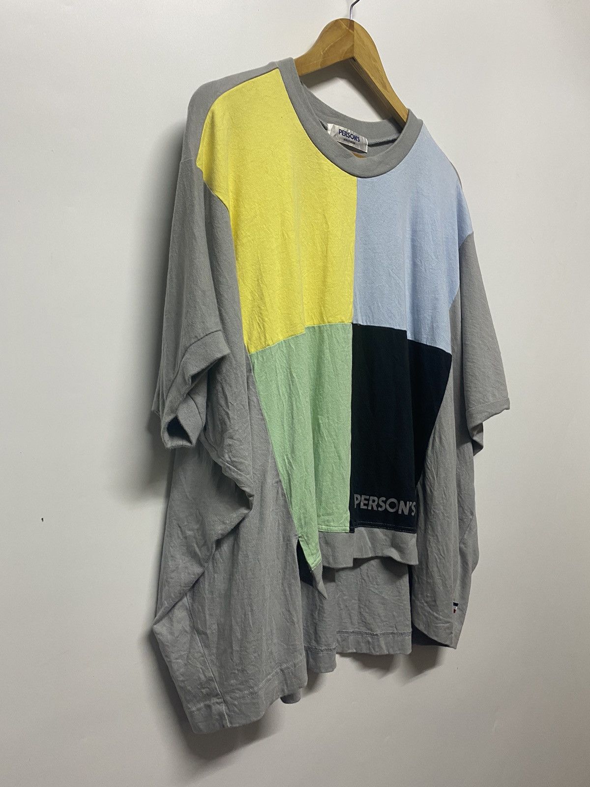 Designer × PERSON'S Person’s T Shirts Block Color Size L / US 10 / IT 46 - 4 Thumbnail