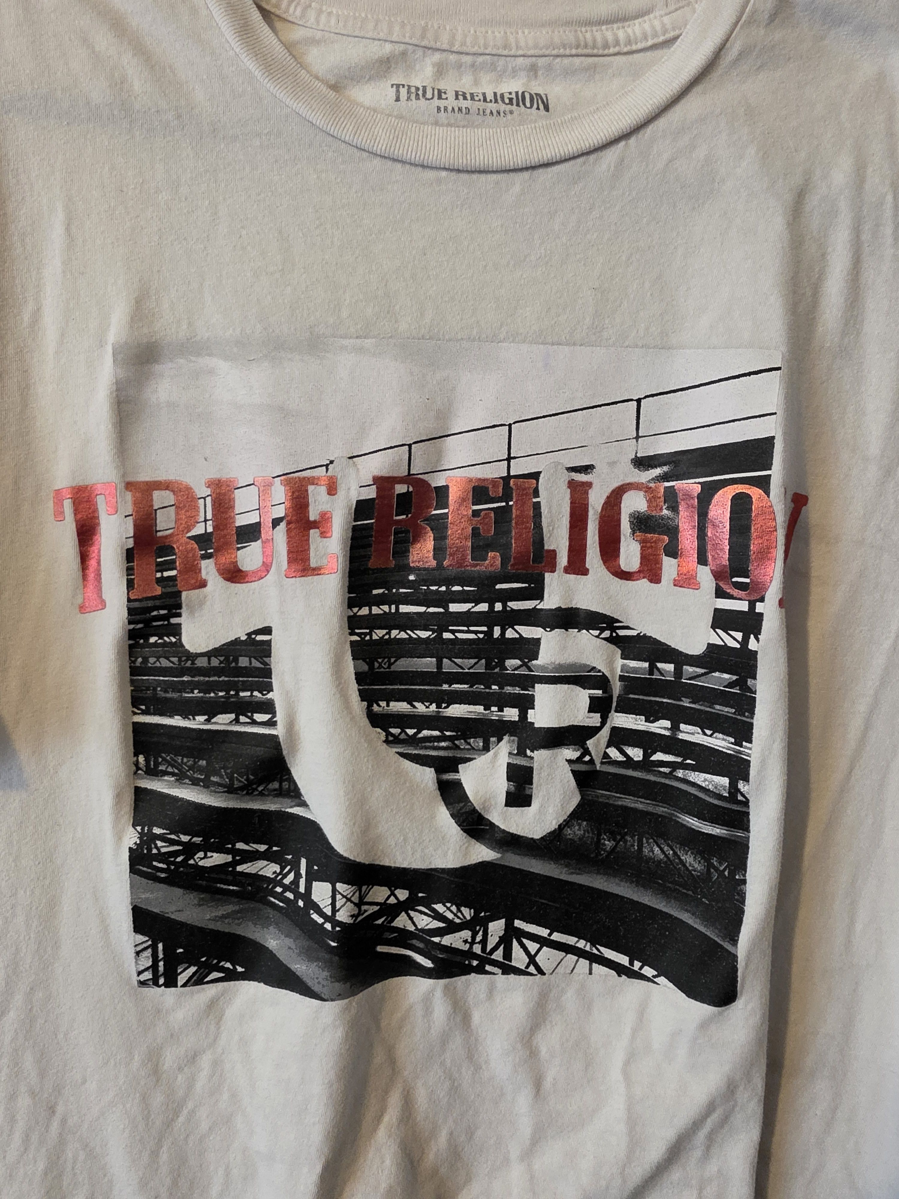 True Religion True Religion Vintage T Shirt Size US L / EU 52-54 / 3 - 2 Thumbnail