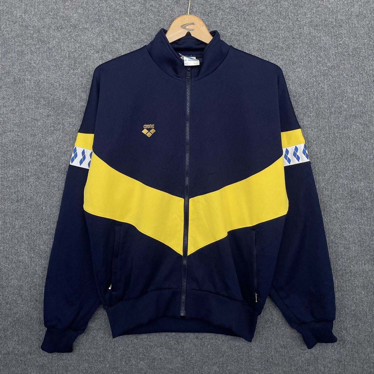Vintage Vintage 1990s Arena Dainese Style Track Jacket Size US M / EU 48-50 / 2 - 5 Thumbnail