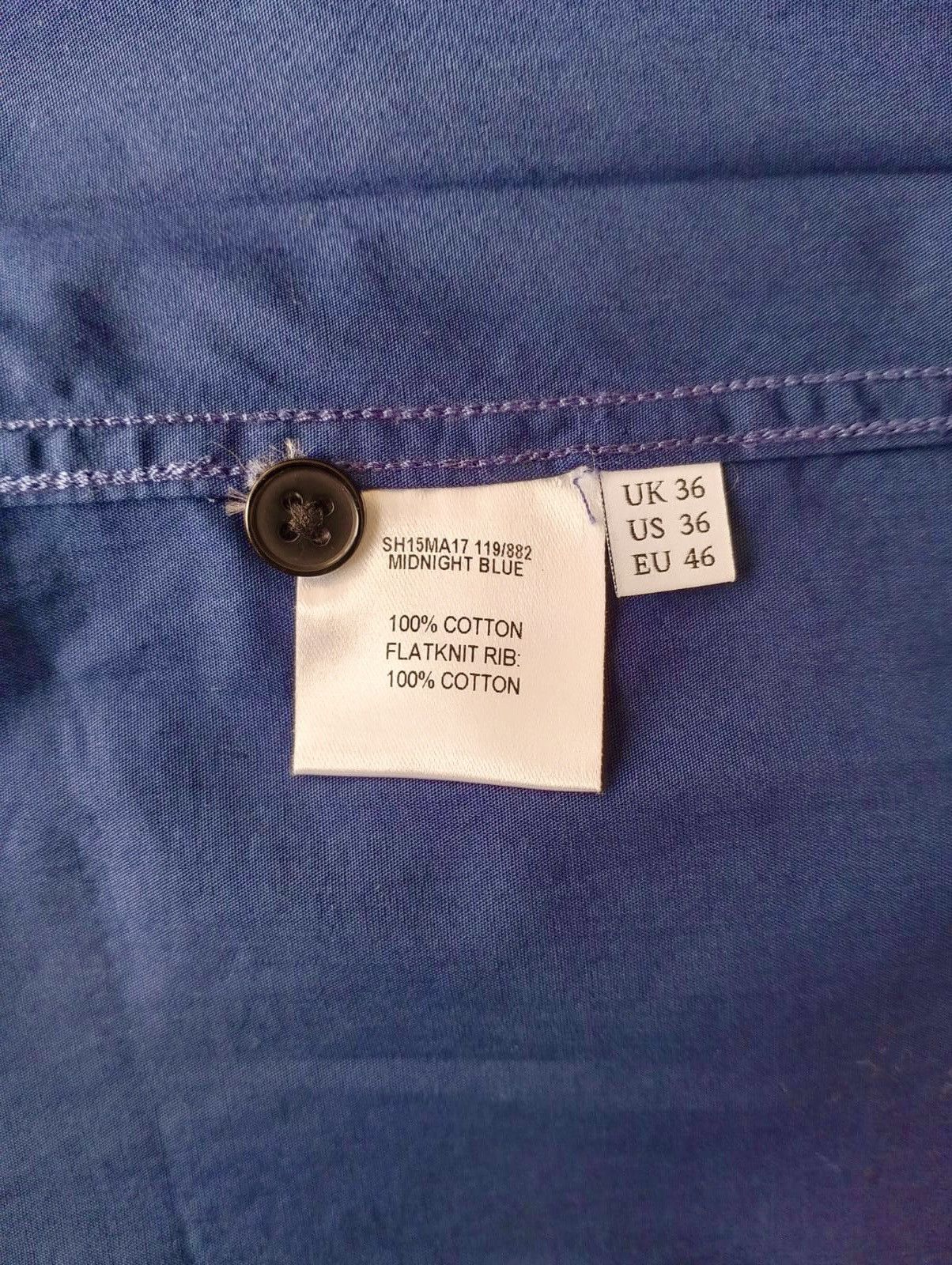 JW Anderson J.W. Anderson Midnight Blue Shirt Size US S / EU 44-46 / 1 - 8 Thumbnail
