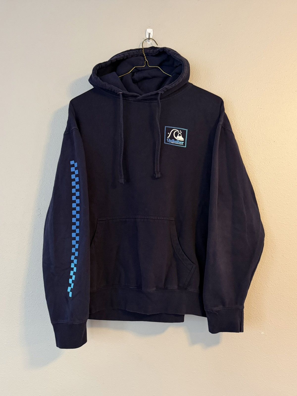 Quiksilver vtg 90s y2k quiksilver double sided hoodie w/ sleeve hit Size US L / EU 52-54 / 3 - 2 Thumbnail