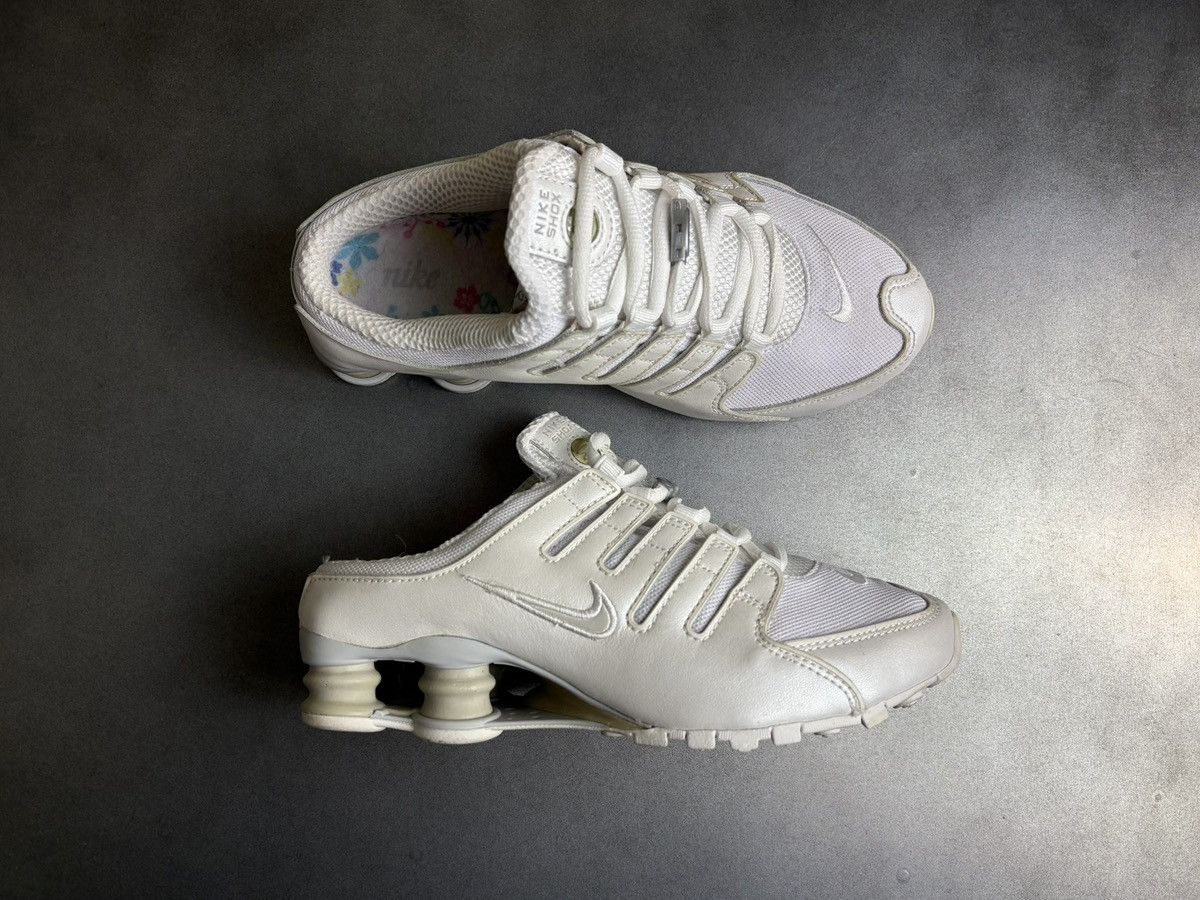 Nike × Vintage 2005 Nike Shox NZ Mule Vintage Slip On 312820-111 Martine Ro Size US 6 / IT 36 - 17 Thumbnail