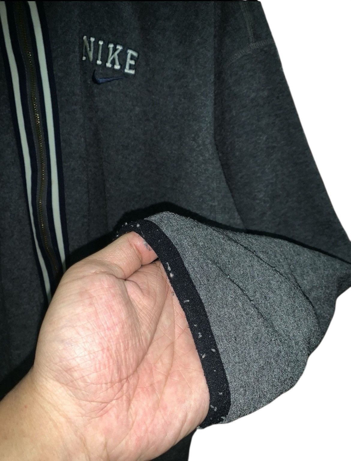 Vintage Vintage Nike fleece jacket Baggy styles 90’s Size US L / EU 52-54 / 3 - 2 Thumbnail