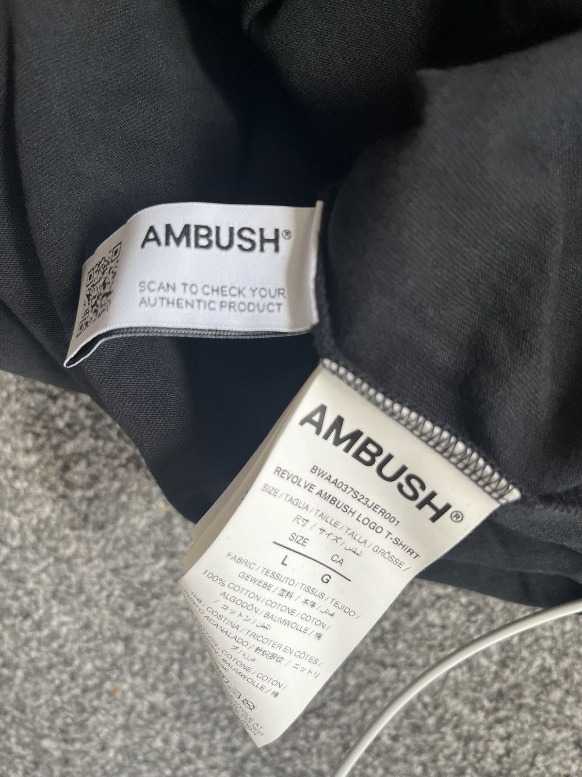 Ambush Design AMBUSH T Shirt Graphic Tee BNWT Unworn Size L Workshop Logo Size US L / EU 52-54 / 3 - 4 Thumbnail