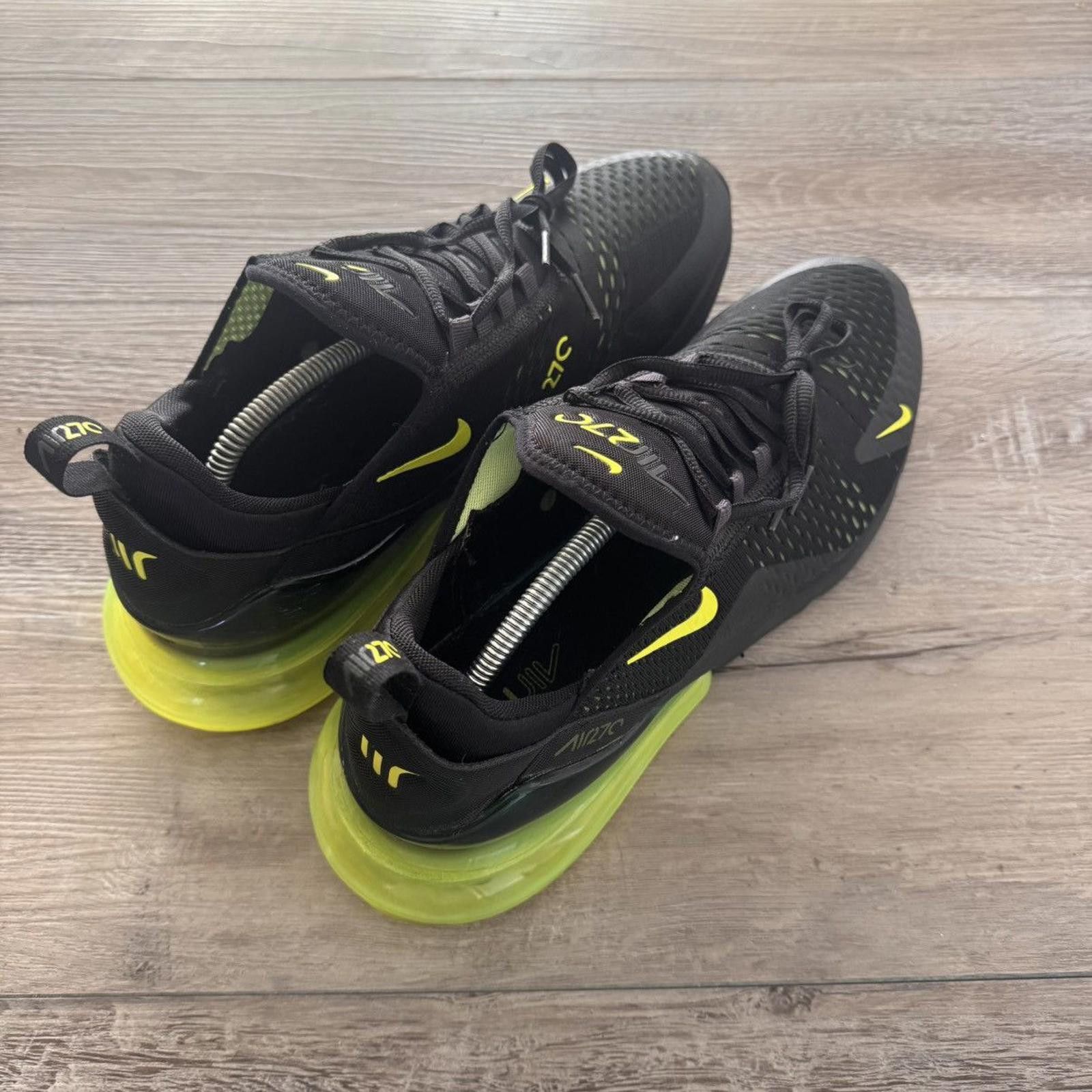 Nike NIKE • Air Max 270 "Black Volt/Oil Grey" (13M) Size US 13 / EU 46 - 7 Thumbnail