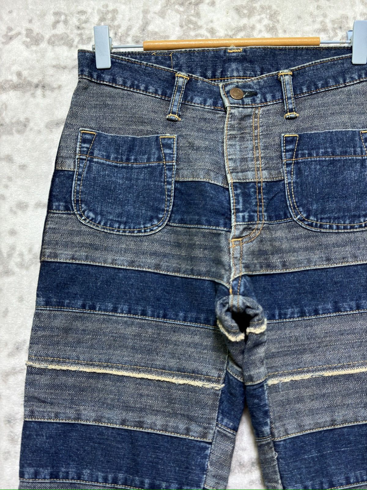 Hysteric Glamour Vintage 2000s Hysteric Glamour Flare “Hagi” Kinky Denim Size US 28 / EU 44 - 4 Thumbnail