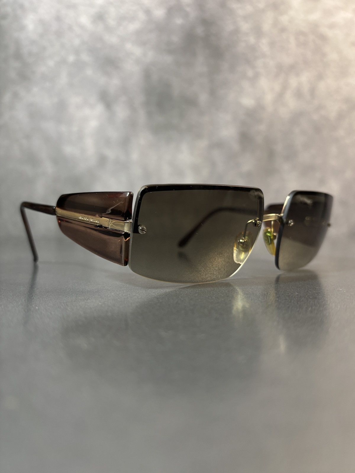 Giorgio Armani 2001 Giorgio Armani Sunglasses GA 1525 1990s Vintage Sides Size ONE SIZE - 1 Thumbnail