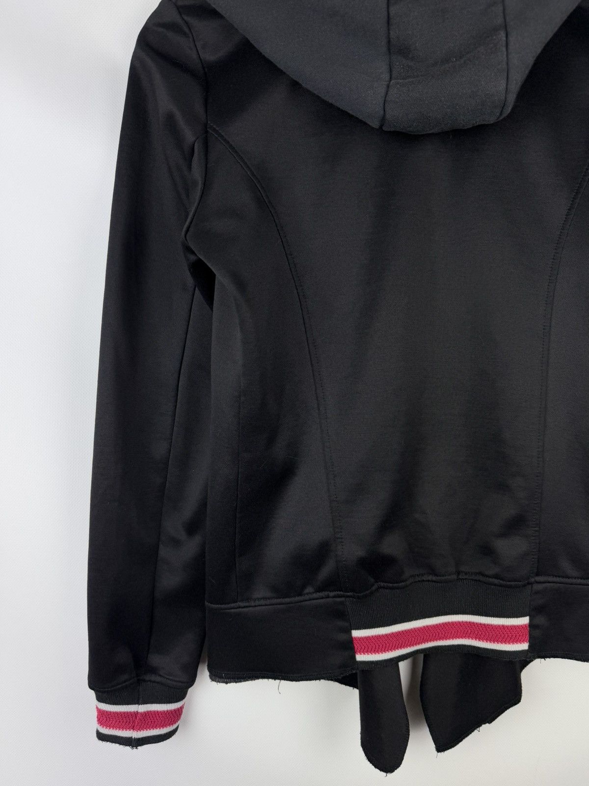 Marithe + Francois Girbaud × Vintage Marithe Francois Girbaud Vintage Avant-garde Full Zip Hoodie Size L / US 10 / IT 46 - 22 Thumbnail