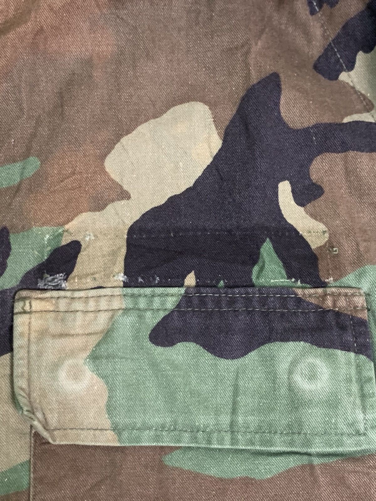 Other Vintage US Army BDU Woodland Camouflage Combat Uniform Shirt Size US S / EU 44-46 / 1 - 7 Thumbnail