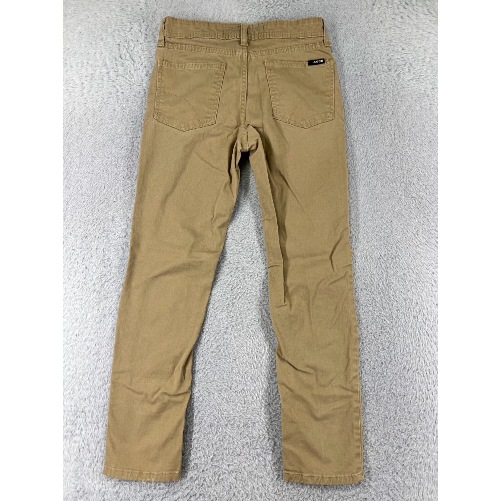 Vintage Joe's Jeans Women's Jeans Size 12 Beige Cotton Blend Straight Leg Mid Rise Fall Summer 2020s Women's Size 34" / US 12 / IT 48 - 2 Thumbnail