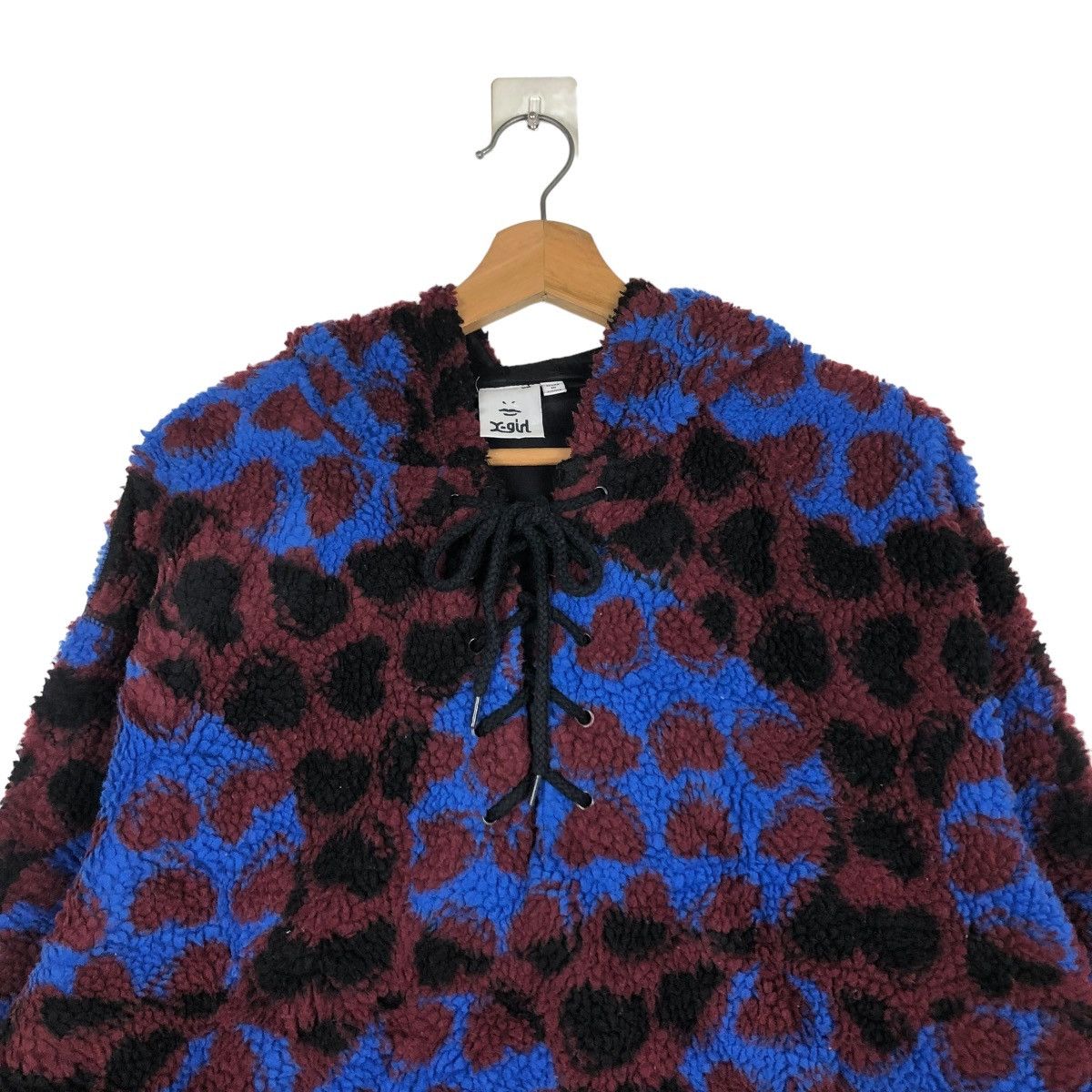 Vintage 🔥BIKER JACKET POLKADOT DESIGN PULL OVER X-GIRL JAPAN Size US M / EU 48-50 / 2 - 14 Thumbnail