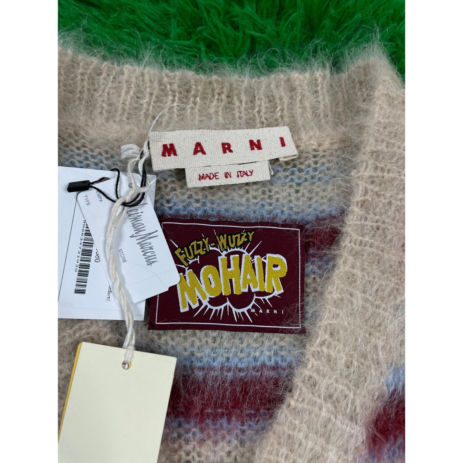 Marni Marni Vest Cream Maroon Baby Blue Size 50 (Medium) New Size US M / EU 48-50 / 2 - 3 Thumbnail