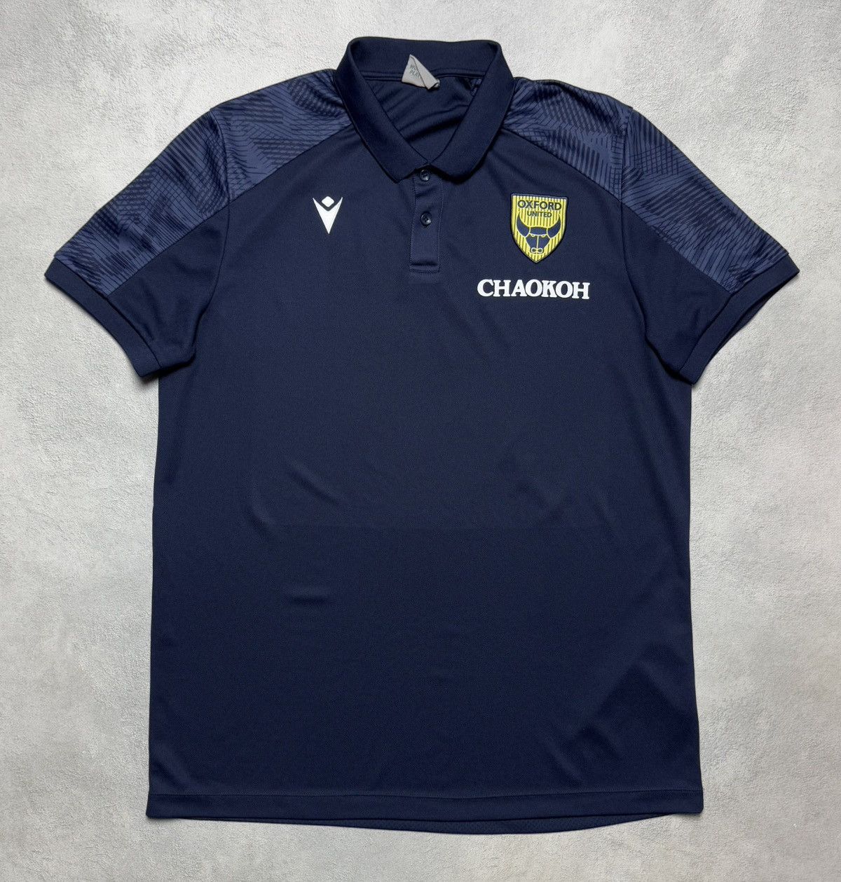 Macron Oxford United 2022 2023 Football Soccer Polo Shirt Macron Size US XL / EU 56 / 4 - 1 Thumbnail